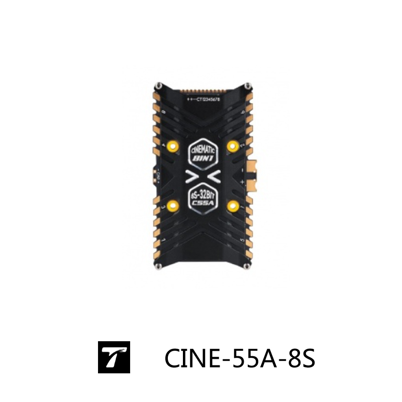 T-Motor F7 Pro Flight Controller - CINE-55A-8S-BLHeli_32 8-IN-1 Professional Cinematic ESC T-MotorHobby
