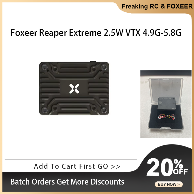 Foxeer 4.9G~6G Reaper Extreme  - مراجعة Radiomaster Ranger 2.4Ghz Elrs Module وسعره